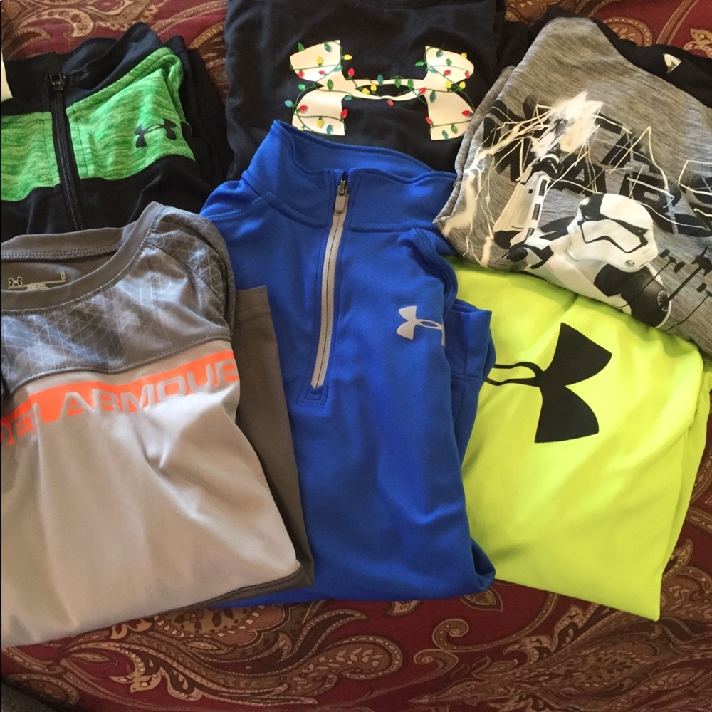 Under Armor size 6&7 boys